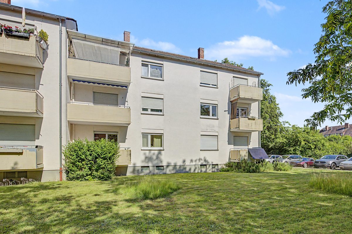 Immobilienangebot - Karlsruhe / Oststadt - Wohnungen - Direkt Bezugsfrei! Ansprechende 3-Zimmer-Wohnung in beliebter Lage der Oststadt