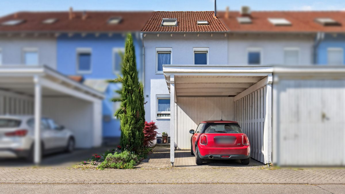 Immobilienangebot - Durmersheim - Wohnen & Anlage - Attraktives Reihenmittelhaus mit optimaler Raumaufteilung und guter Infrastruktur!