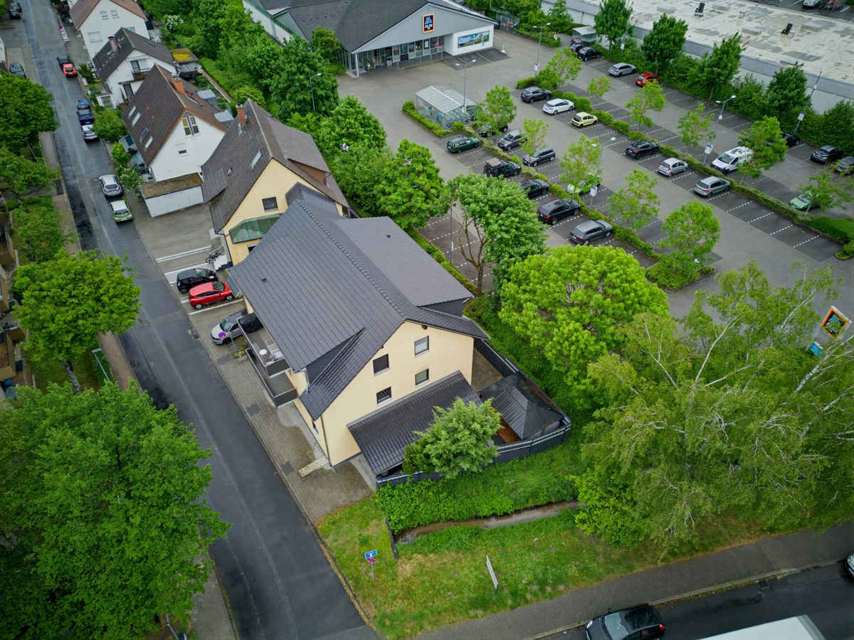 Drohnenbilder Gesamtanlage Immobilienangebot - Malsch - Wohnen & Anlage - Zwei Mehrfamilienhäuser, starke Struktur, überzeugendes Investment