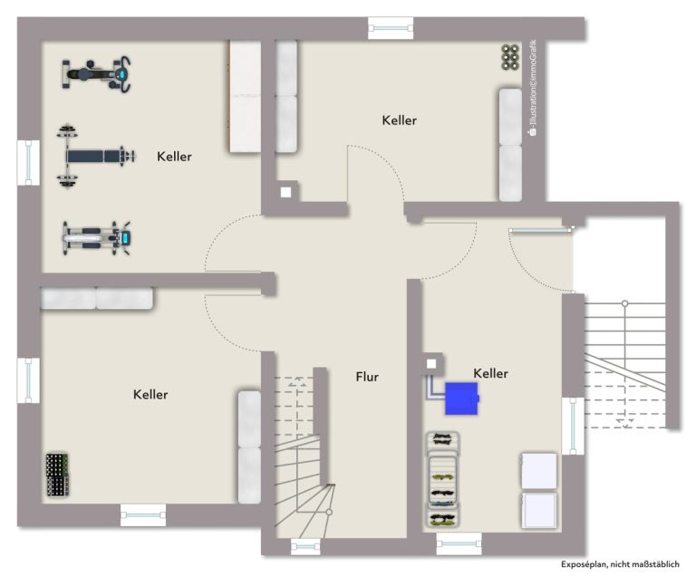 Immobilienangebot - Dettenheim / Liedolsheim - Wohnen & Anlage - Interessante Gelegenheit! Ansprechendes Einfamilienhaus mit Potential