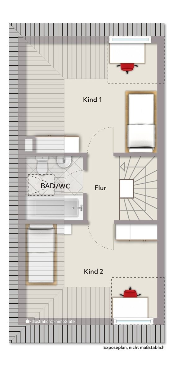 Immobilienangebot - Ettlingen - Wohnen & Anlage - Top-Lage an der Alb: Gepflegte Doppelhaushälfte mit viel Platz für die Familie
