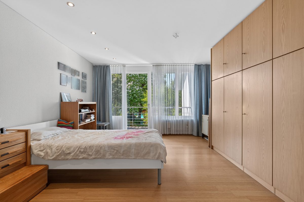 EG Schlafzimmer Immobilienangebot - Ettlingen / Schluttenbach - Wohnen & Anlage - Architektonisch modernes Wohnhaus mit Einliegerwohnung in ruhiger Lage