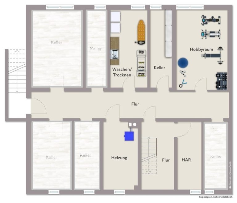 Immobilienangebot - Karlsruhe / Grünwinkel - Wohnungen - Kapitalanleger aufgepasst: Vermietete 3-Zimmer-Wohnung mit Balkon und Garage!
