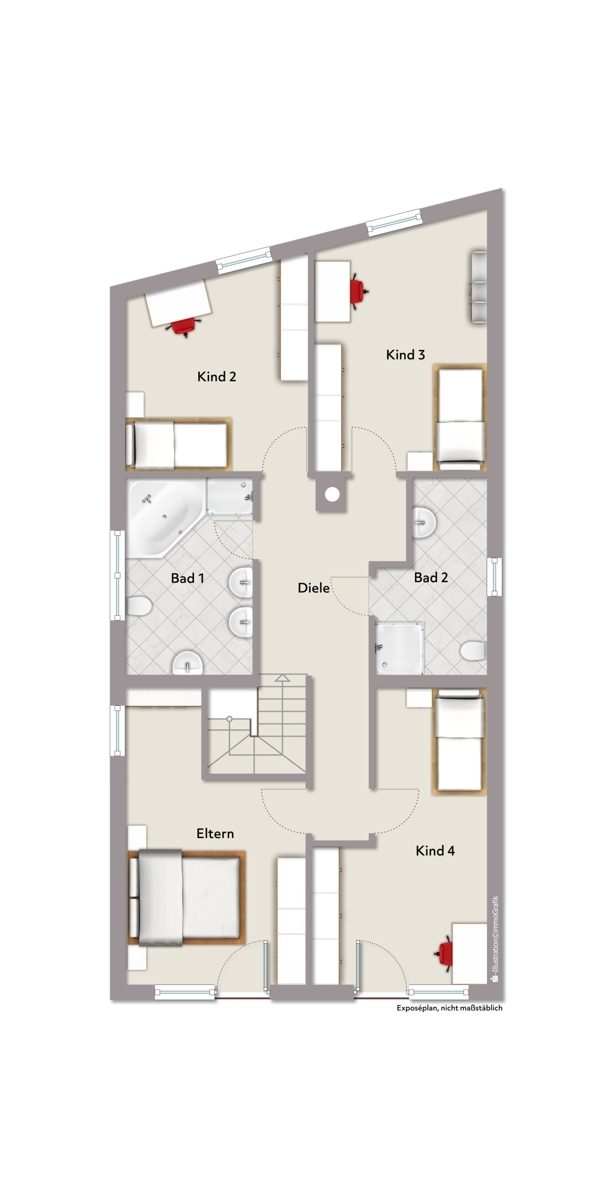Immobilienangebot - Stutensee / Friedrichstal - Wohnen & Anlage - Charmantes Einfamilienhaus mit modernem Wohnkomfort und großem Grundstück!