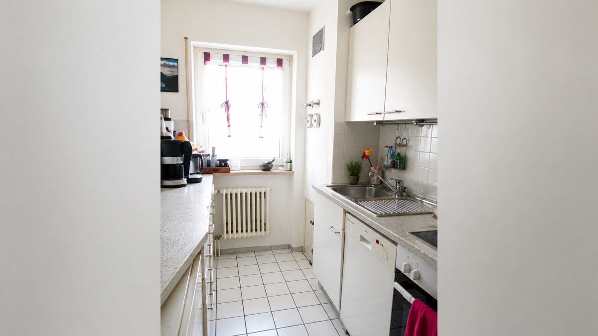 Küche Immobilienangebot - Pfinztal / Berghausen - Wohnungen - Gepflegte 2-Zimmer-Wohnung mit zwei Balkonen – zuverlässig vermietet