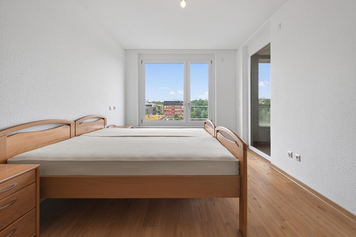 Immobilienangebot - Karlsruhe / Südweststadt - Wohnungen - Betreutes Wohnen in bester Lage - Moderne 2-Zimmer-Eigentumswohnung mit Loggia und TG-Stellplatz!