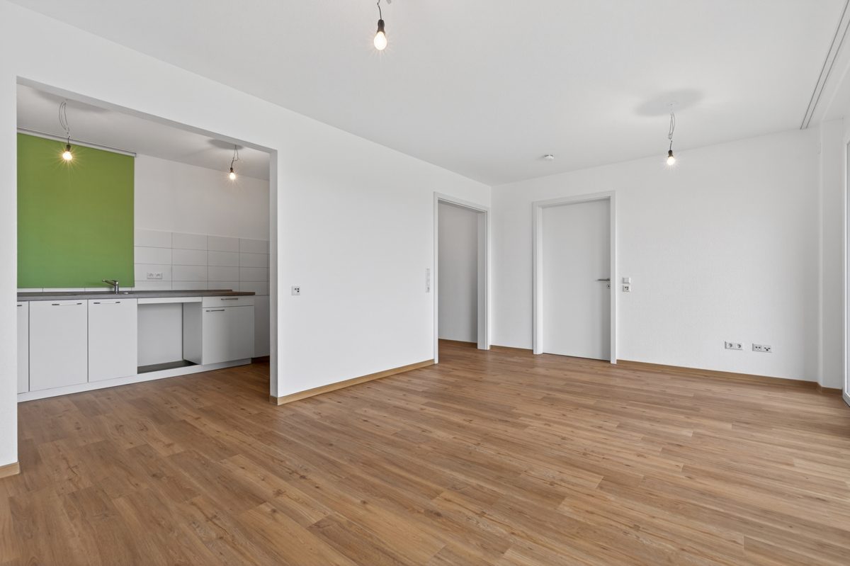 Immobilienangebot - Karlsruhe / Südweststadt - Wohnungen - Betreutes Wohnen in bester Lage - Moderne 2-Zimmer-Eigentumswohnung mit Loggia und TG-Stellplatz!