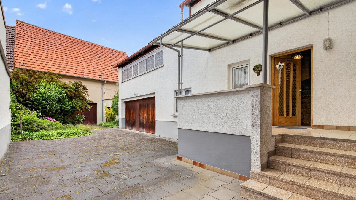 Immobilienangebot - Philippsburg - Wohnen & Anlage - Raum für Familie, Hobby und handwerkliche Projekte
