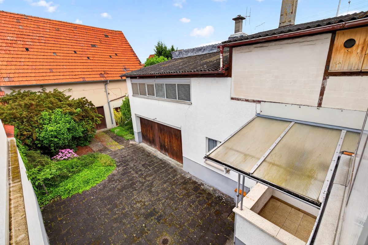 Immobilienangebot - Philippsburg - Wohnen & Anlage - Raum für Familie, Hobby und handwerkliche Projekte