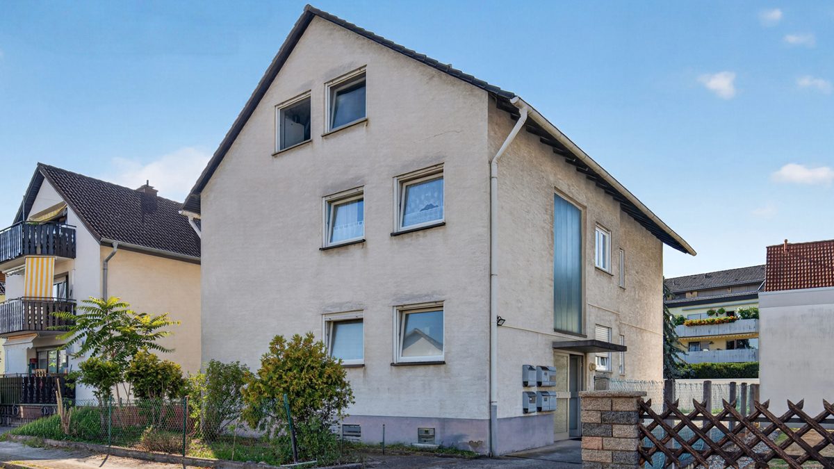 Immobilienangebot - Karlsruhe / Grünwinkel - Wohnen & Anlage - Vollvermietetes 5-Familien-Wohnhaus mit Entwicklungspotenzial