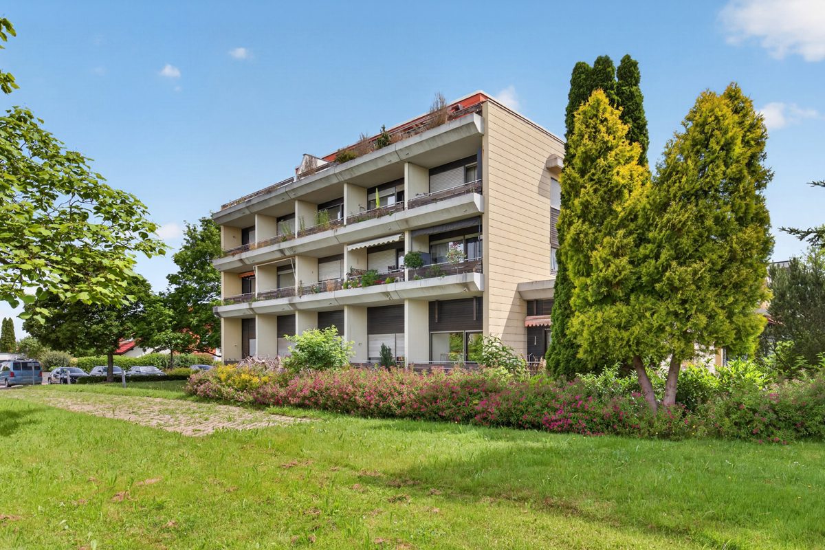Außen hinten Immobilienangebot - Waldbronn / Busenbach - Wohnungen - Renditestarke Kapitalanlage: Zwei attraktive 1-Zimmer-Apartments im Paket zu verkaufen!