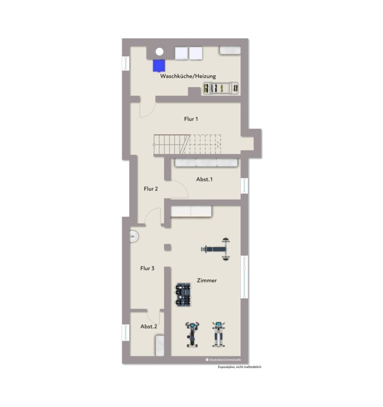 Immobilienangebot - Karlsruhe - Wohnen & Anlage - Wohnen auf einer Ebene – mit viel Privatsphäre und einem Garten zum Verlieben