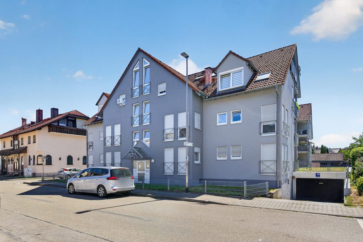 Immobilienangebot - Rastatt-Niederbühl - Wohnungen - Sichere Kapitalanlage: Vermietete 2-Zimmer-Wohnung mit Balkon