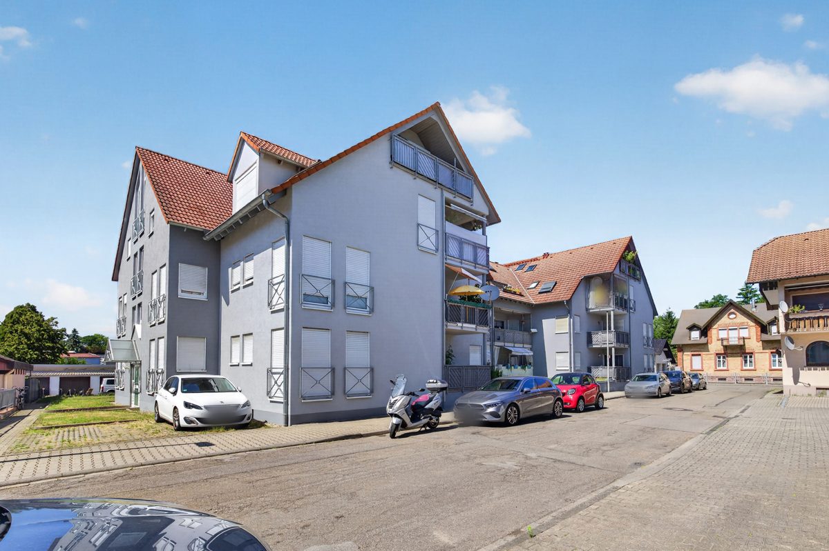 Immobilienangebot - Rastatt-Niederbühl - Wohnungen - Sichere Kapitalanlage: Vermietete 2-Zimmer-Wohnung mit Balkon