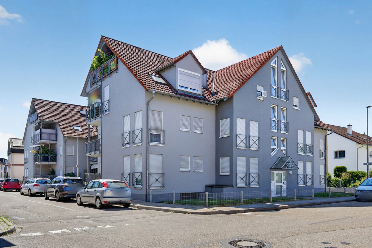 Immobilienangebot - Rastatt-Niederbühl - Wohnungen - Sichere Kapitalanlage: Vermietete 2-Zimmer-Wohnung mit Balkon