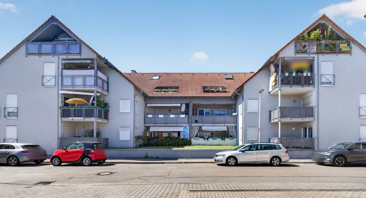 Immobilienangebot - Rastatt-Niederbühl - Wohnungen - Sichere Kapitalanlage: Vermietete 2-Zimmer-Wohnung mit Balkon