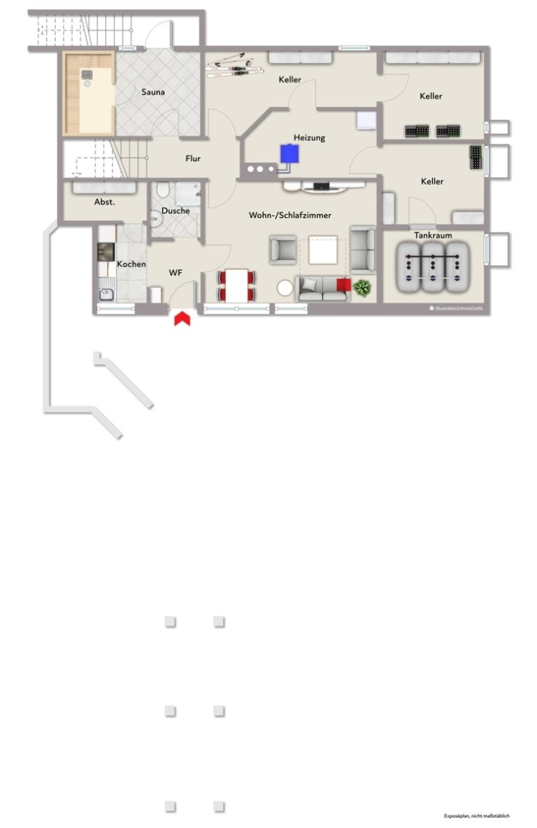 Immobilienangebot - Marxzell / Schielberg - Wohnen & Anlage - Viel Raum, Licht und Lebensqualität – Einfamilienhaus mit Einliegerwohnung auf parkähnlichem Grundstück