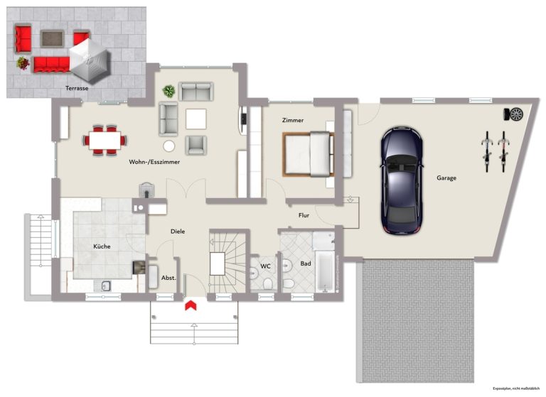 Immobilienangebot - Wörth am Rhein / Schaidt - Wohnen & Anlage - Raumwunder für die große Familie! Ansprechendes Einfamilienhaus in Schaidt