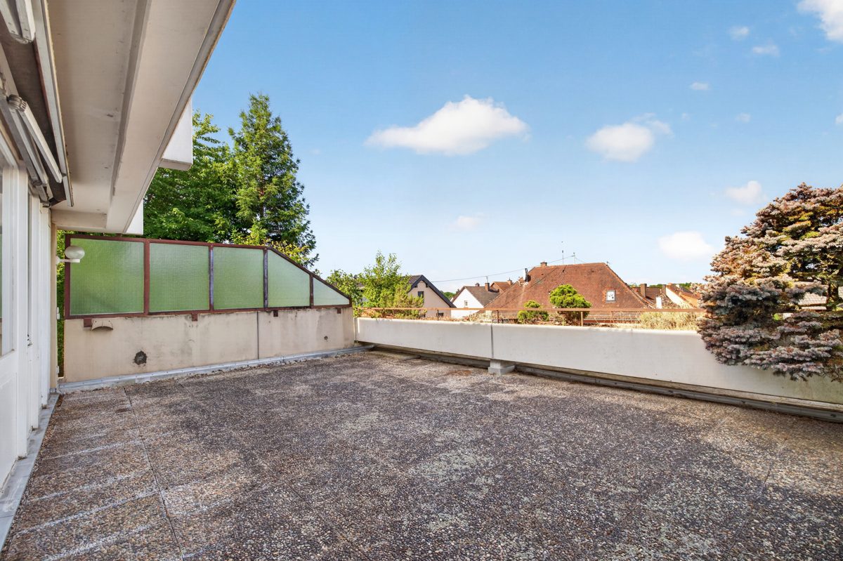 Immobilienangebot - Karlsruhe / Grötzingen - Wohnungen - Wohnen mit Ausblick! Interessante 3-Zimmer-Wohnung mit großer Terrasse