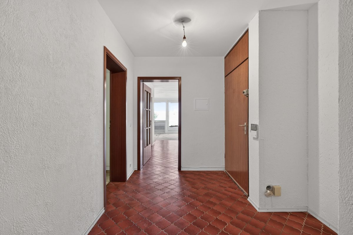 Immobilienangebot - Karlsruhe / Grötzingen - Wohnungen - Wohnen mit Ausblick! Interessante 3-Zimmer-Wohnung mit großer Terrasse