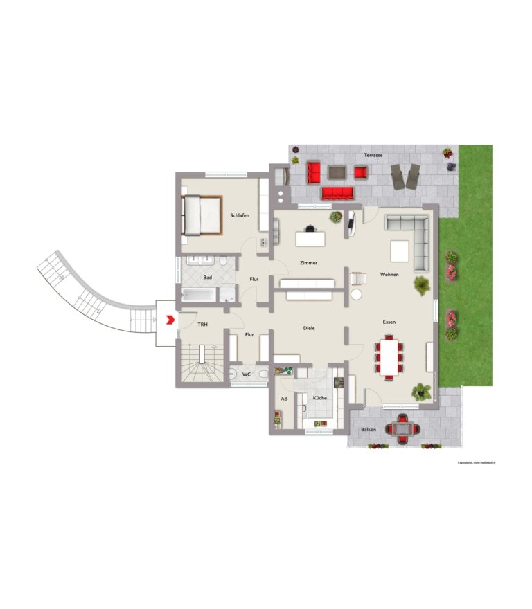 Immobilienangebot - Ettlingen / Ettlingenweier - Wohnen & Anlage - Wohnen in Bestlage: Exklusives Mehrfamilienhaus mit viel Freiraum