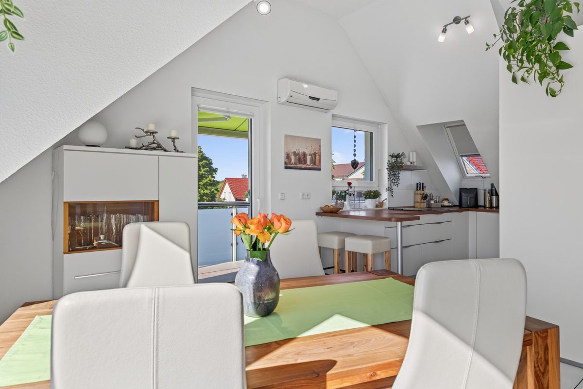 Immobilienangebot - Ettlingen / Bruchhausen - Wohnungen - Seltene Gelegenheit! Neuwertige 3-Zimmer-Wohnung mit toller Dachterrasse