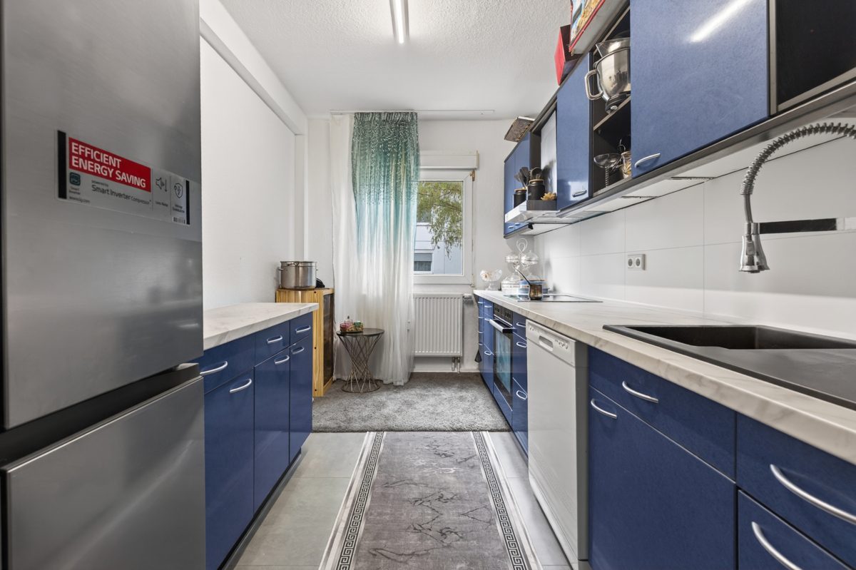 Immobilienangebot - Linkenheim-Hochstetten / Linkenheim - Wohnungen - Vermietete, sanierte Hochparterrewohnung mit Balkon – attraktive Kapitalanlage