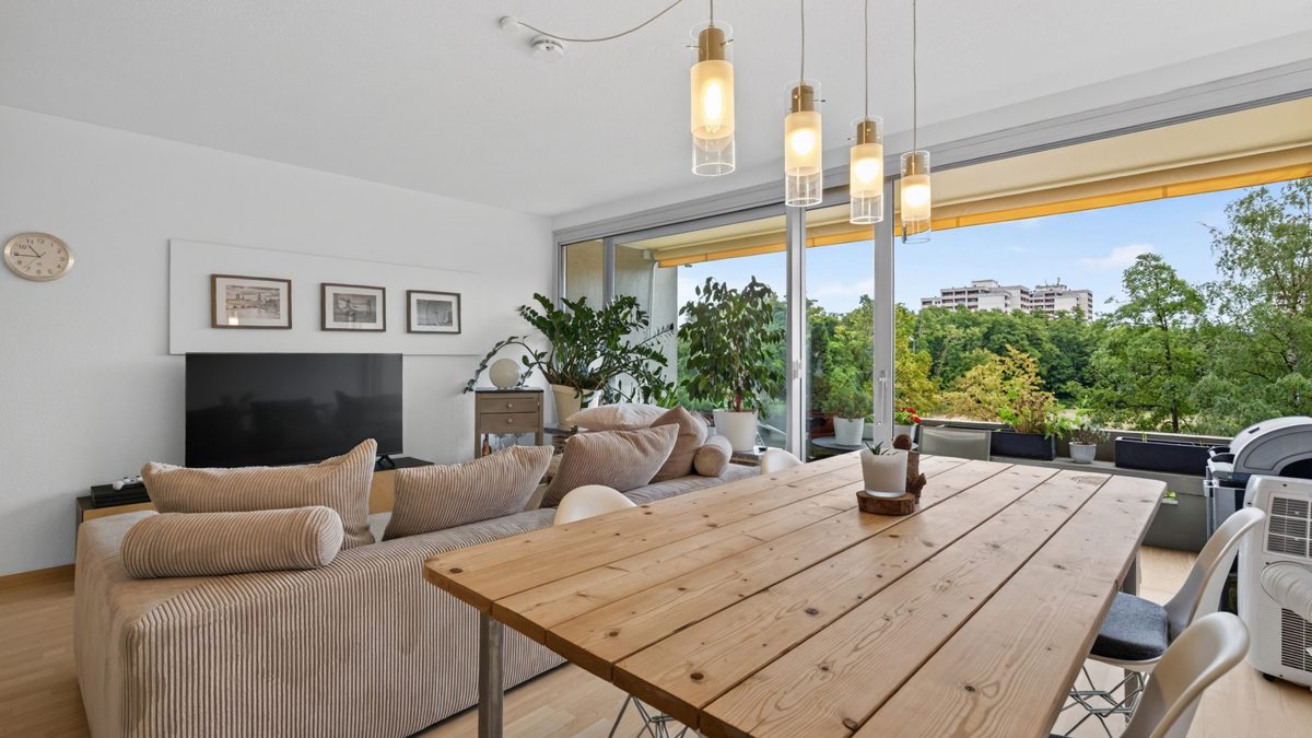Immobilienangebot - Karlsruhe / Rüppurr - Wohnungen - Helle 3-Zimmer-Maisonette mit zwei Balkonen und Tiefgaragenstellplatz - vermietet und provisionsfrei