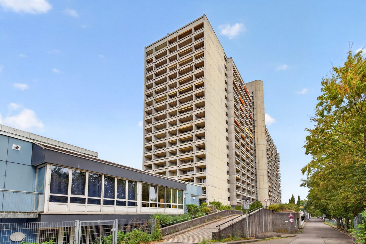 Immobilienangebot - Karlsruhe / Rüppurr - Wohnungen - Helle 3-Zimmer-Maisonette mit zwei Balkonen und Tiefgaragenstellplatz - vermietet und provisionsfrei
