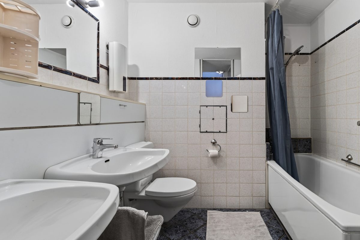 Immobilienangebot - Karlsruhe / Rüppurr - Wohnungen - Helle 3-Zimmer-Maisonette mit zwei Balkonen und Tiefgaragenstellplatz - vermietet und provisionsfrei