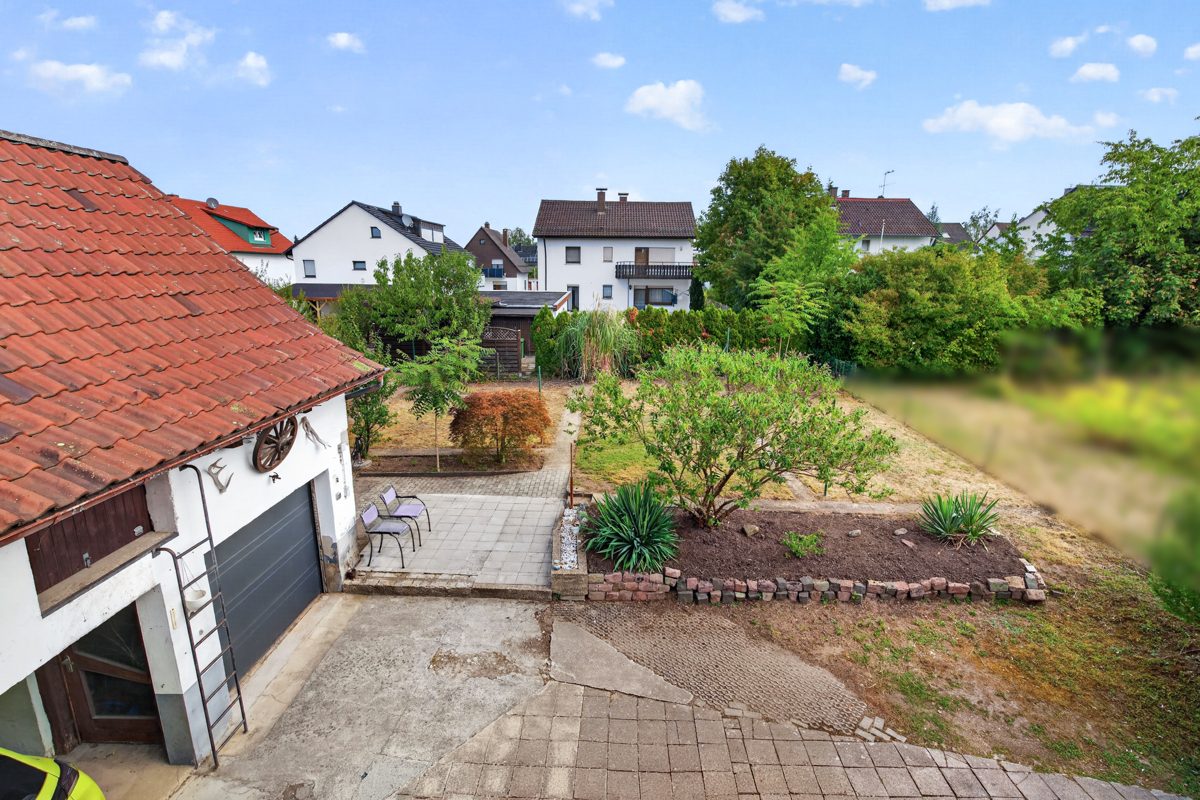 Ausblick Immobilienangebot - Rheinstetten / Mörsch - Wohnen & Anlage - Kapitalanlage mit Zukunft - Ihr Zweifamilienhaus mit Perspektive