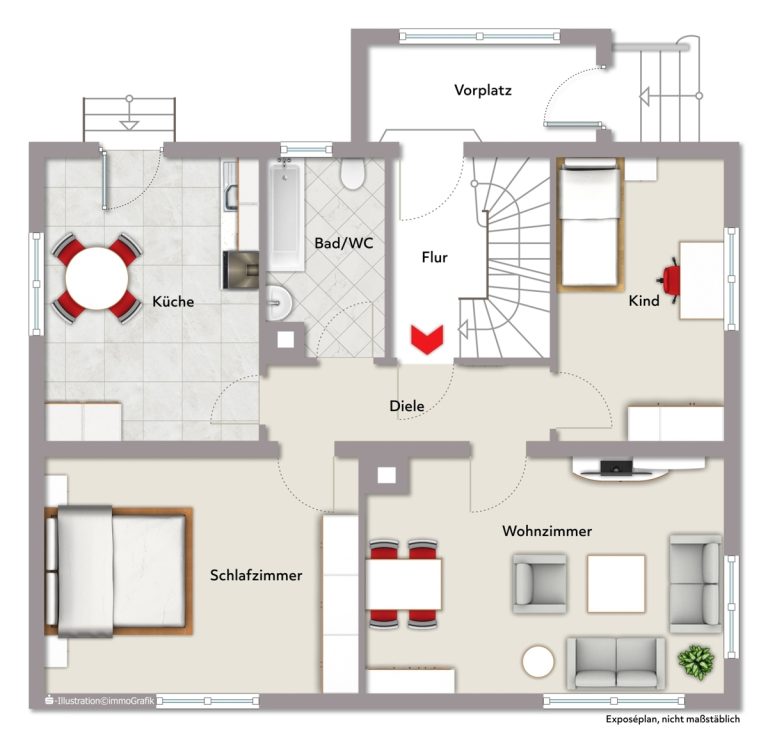 Immobilienangebot - Rheinstetten / Mörsch - Wohnen & Anlage - Kapitalanlage mit Zukunft - Ihr Zweifamilienhaus mit Perspektive