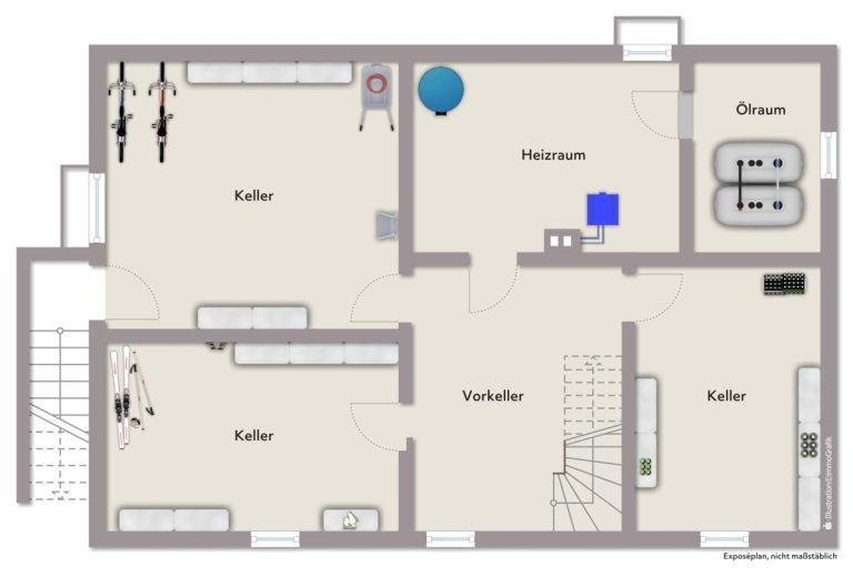 Immobilienangebot - Stutensee / Blankenloch - Wohnen & Anlage - Platz für Ihre Ideen – Einfamilienhaus mit Potenzial in ruhiger Wohngegend