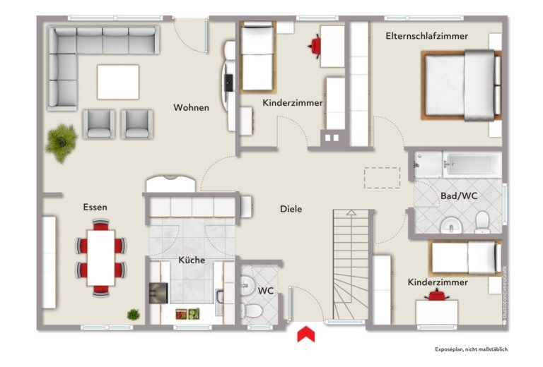 Immobilienangebot - Stutensee / Blankenloch - Wohnen & Anlage - Platz für Ihre Ideen – Einfamilienhaus mit Potenzial in ruhiger Wohngegend