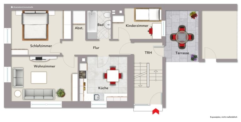 Immobilienangebot - Karlsruhe / Grünwettersbach - Wohnen & Anlage - Zweifamilienhaus mit Garten,  Scheune und Erweiterungsmöglichkeiten – Platz für Ihre Wohnideen