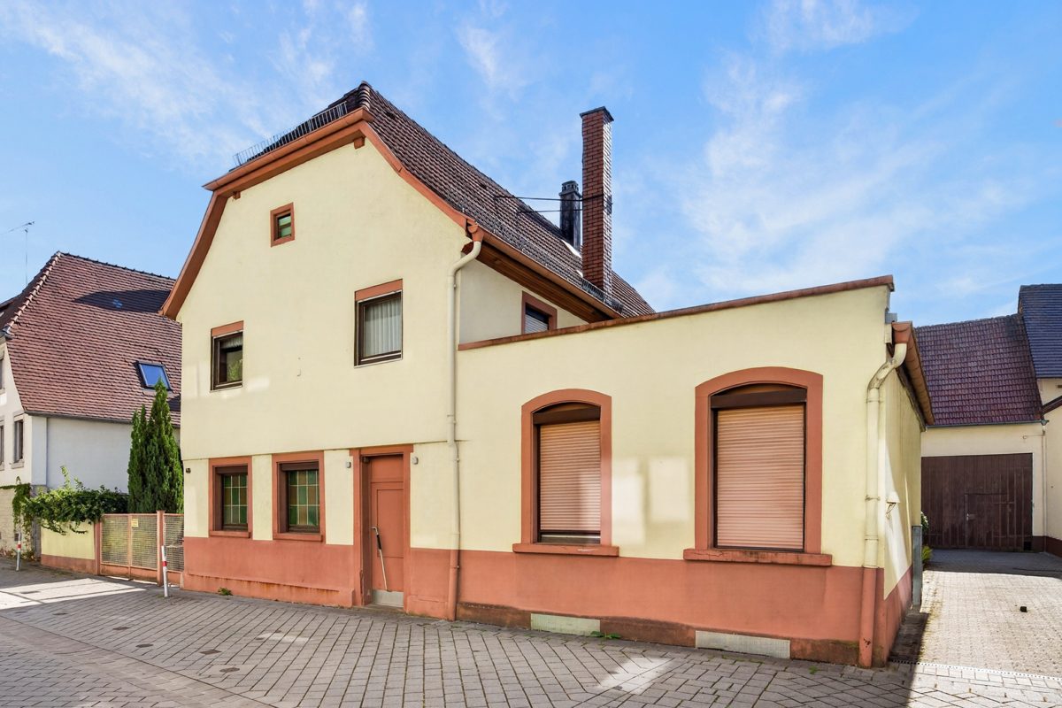 Außenansicht Immobilienangebot - Karlsruhe / Durlach-Aue - Grundstücke - Projektentwickler aufgepasst! Interessantes Grundstück in Durlach-Aue