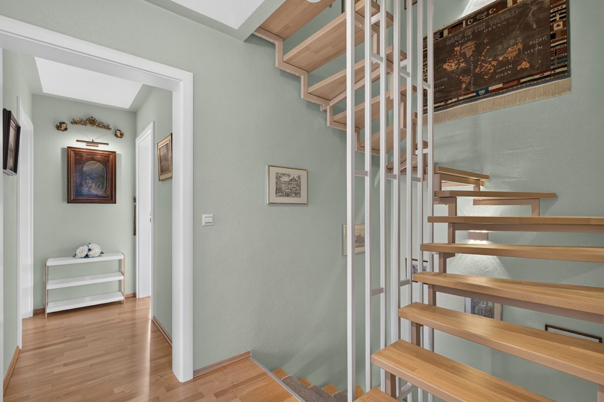 Immobilienangebot - Karlsruhe - Wohnen & Anlage - Ideal für die kleine Familie! Ansprechende Doppelhaushälfte in der Heidenstückersiedlung