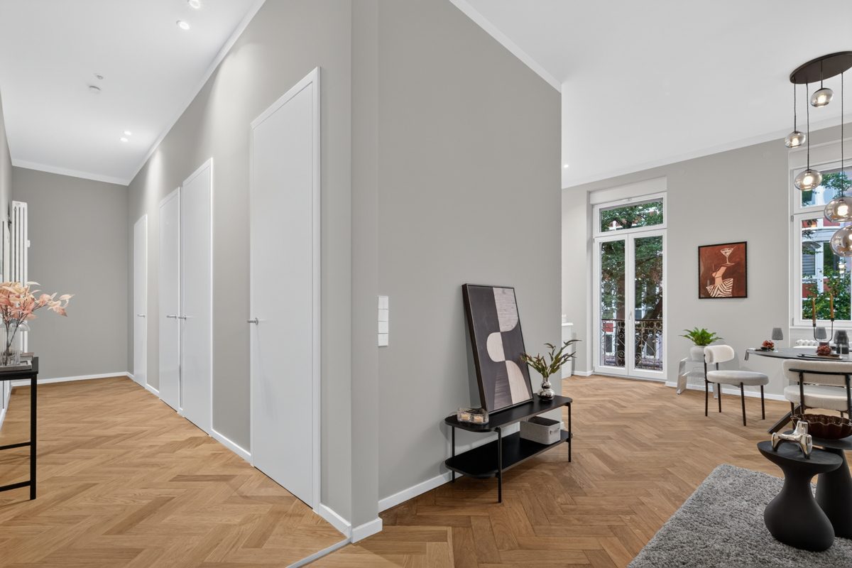 Immobilienangebot - Karlsruhe / Südweststadt - Wohnungen - Erstbezug nach Kernsanierung! Ansprechende 2-Zimmer Stadtwohnung in Karlsruhe