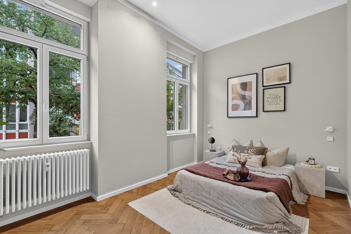 Immobilienangebot - Karlsruhe / Südweststadt - Wohnungen - Erstbezug nach Kernsanierung! Ansprechende 2-Zimmer Stadtwohnung in Karlsruhe