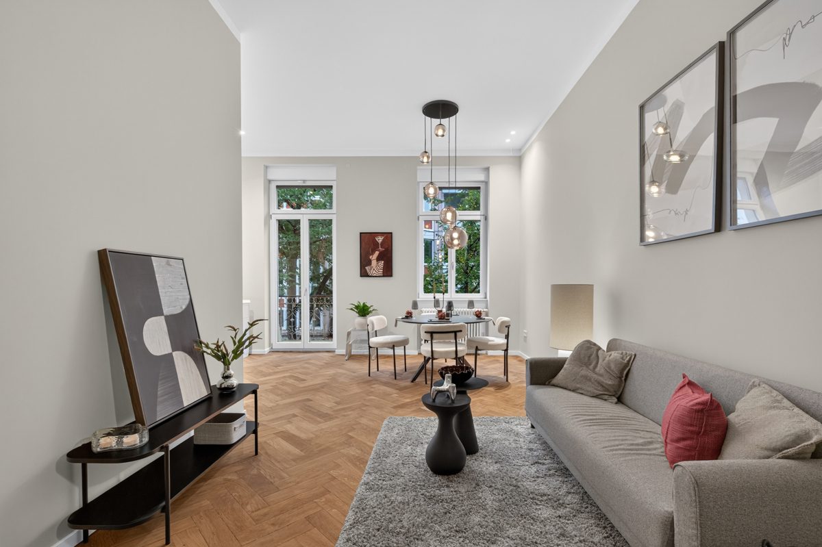 Immobilienangebot - Karlsruhe / Südweststadt - Wohnungen - Erstbezug nach Kernsanierung! Ansprechende 2-Zimmer Stadtwohnung in Karlsruhe