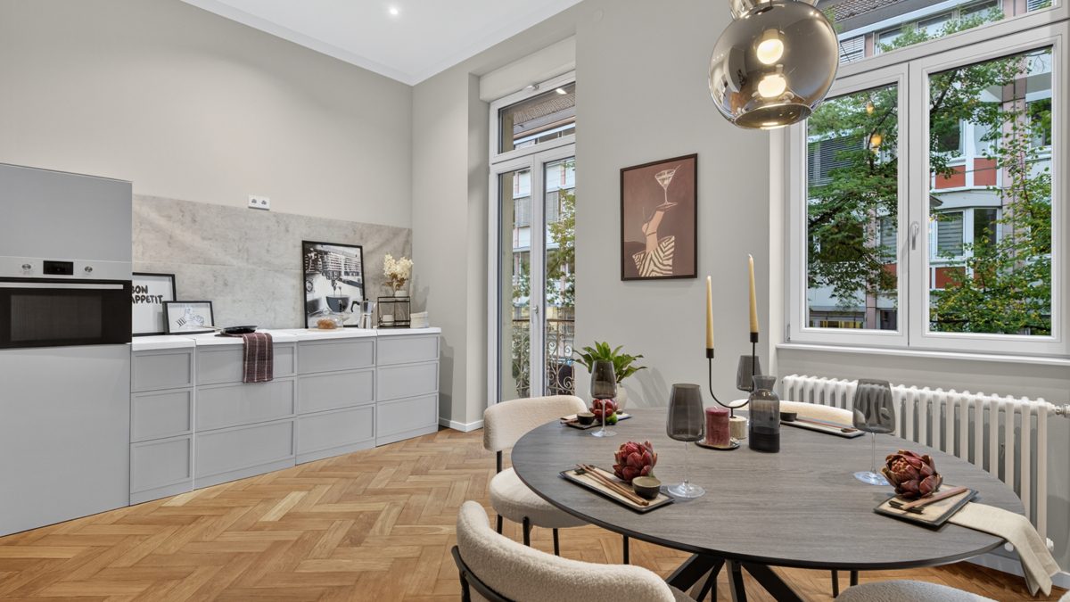 Immobilienangebot - Karlsruhe / Südweststadt - Wohnungen - Erstbezug nach Kernsanierung! Ansprechende 2-Zimmer Stadtwohnung in Karlsruhe