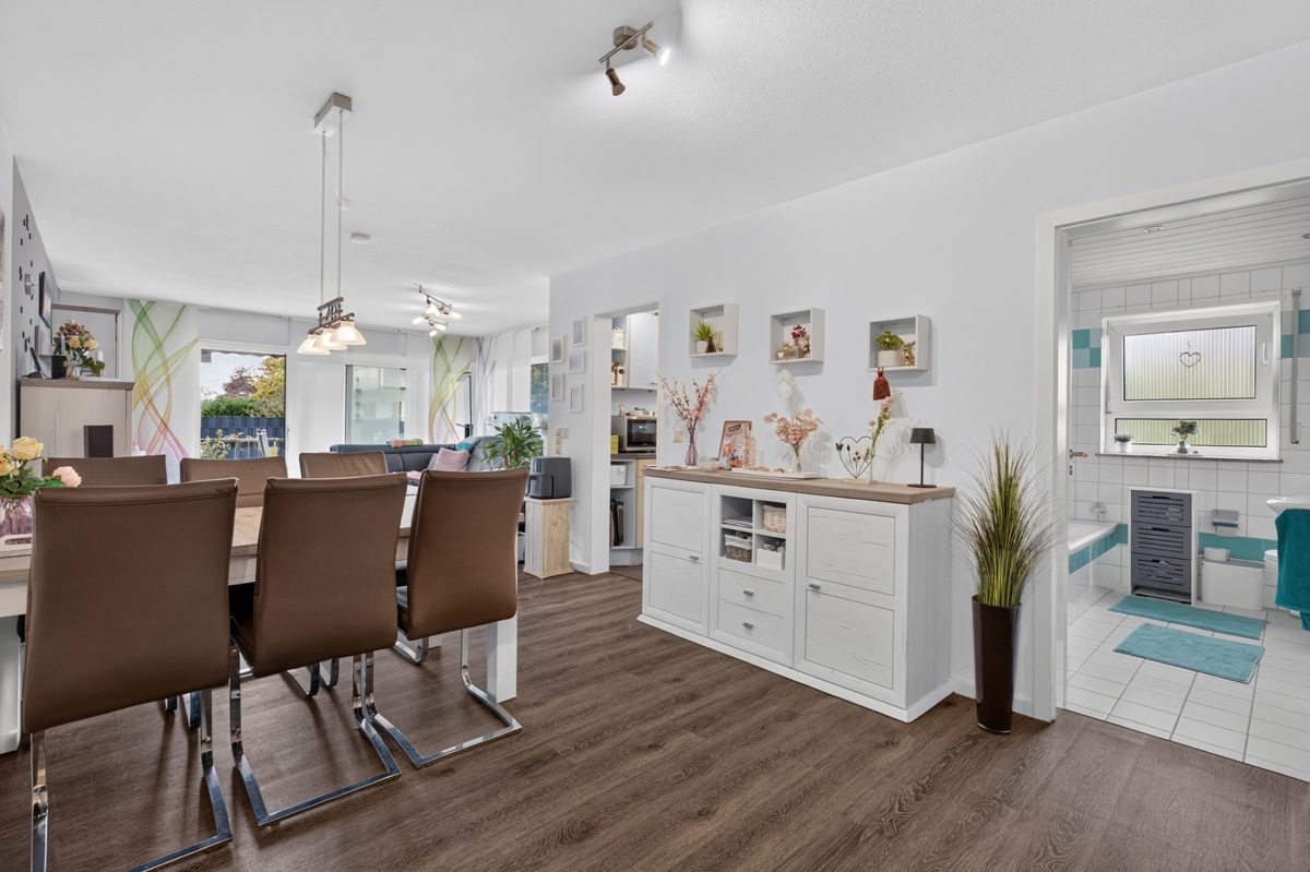 Esszimmer Immobilienangebot - Malsch - Wohnungen - Charmante Erdgeschosswohnung mit großem Eckbalkon und perfekter Infrastruktur