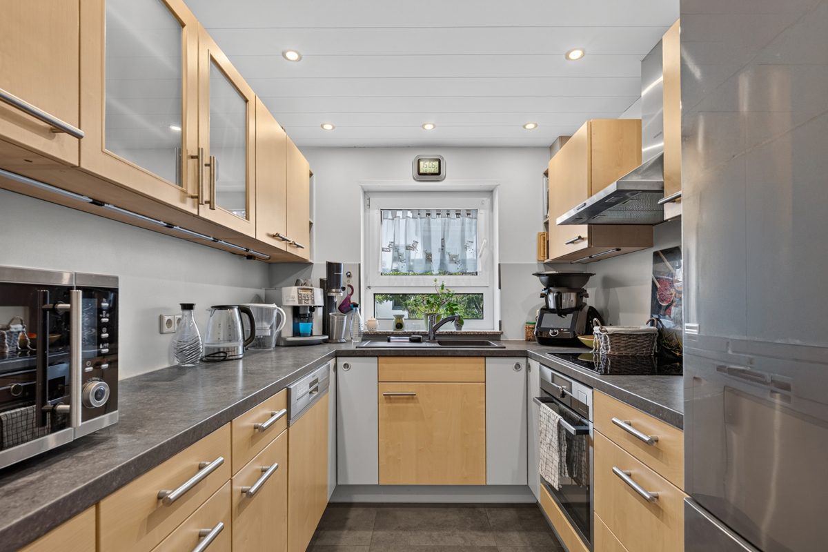Küche Immobilienangebot - Malsch - Wohnungen - Charmante Erdgeschosswohnung mit großem Eckbalkon und perfekter Infrastruktur