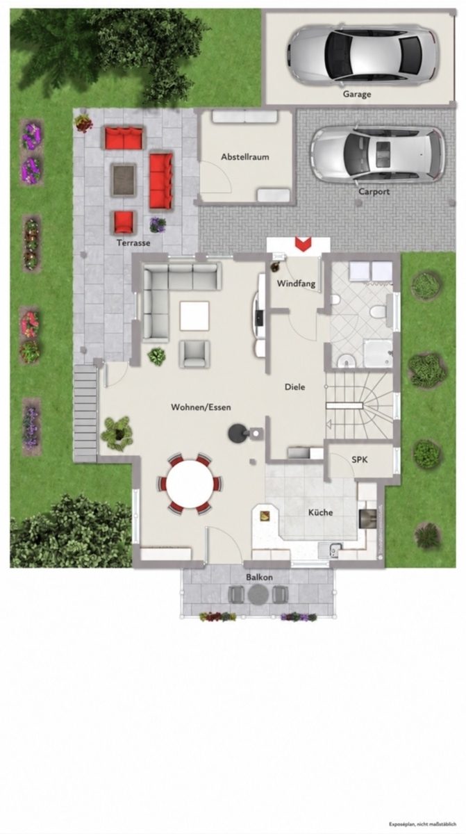 Immobilienangebot - Pfinztal / Kleinsteinbach - Wohnen & Anlage - Viel Platz für Ihre Wohnträume – Einfamilienhaus mit Einliegerwohnung und Weitblick