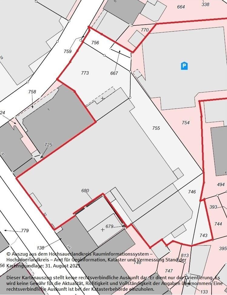 Immobilienangebot - Marsberg - Gewerbe - Verkaufsfläche/Gastronomie mit Terrasse direkt am Parkplatz in zentraler Lage
