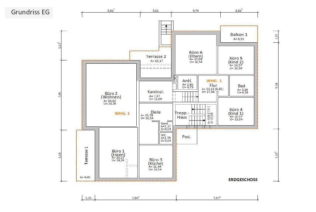 Immobilienangebot - Höxter - Gewerbe - Wohnen und Arbeiten unter einem Dach in Höxter mit Blick ins Grüne