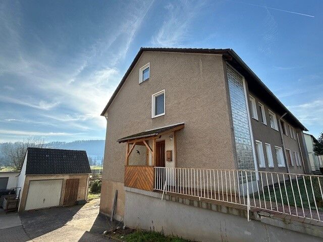 Immobilienangebot - Höxter - Alle - Doppelhaushälfte in ruhiger Lage mit Blick ins Grüne