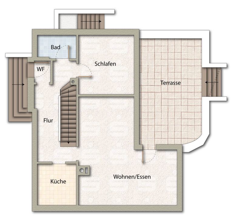 Immobilienangebot - Detmold / Heidenoldendorf - Alle - Ein Bungalow mit Extras