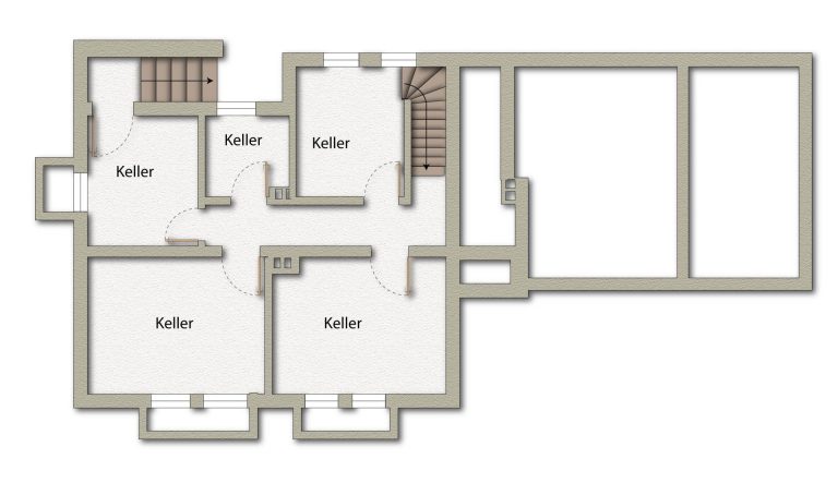Immobilienangebot - Detmold / Diestelbruch - Alle - Platz für Ihre Ideen: Vielseitiges Einfamilienhaus in Diestelbruch!
