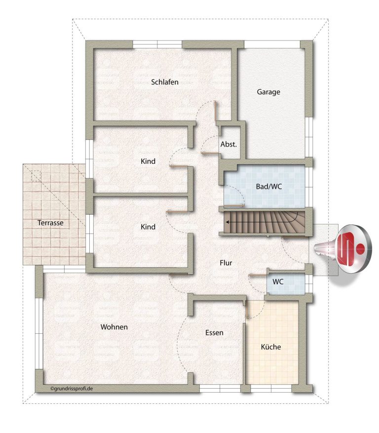 Immobilienangebot - Detmold - Alle - Frisch renoviert und chic - Bungalow mit Einliegerwohnung!